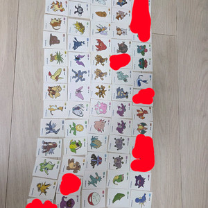 포켓몬 띠부씰 스티커 이미지