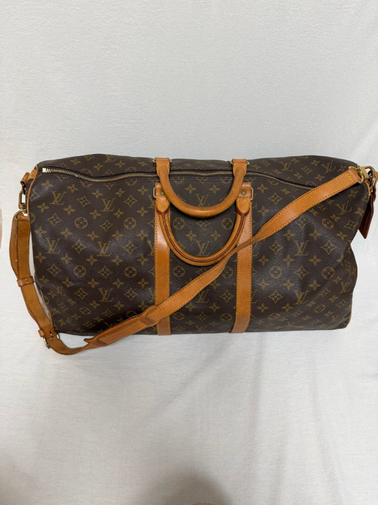 정품 루이비통 키폴 반둘리에 55 모노그램 여행가방 골프가방 보스턴백 이미지