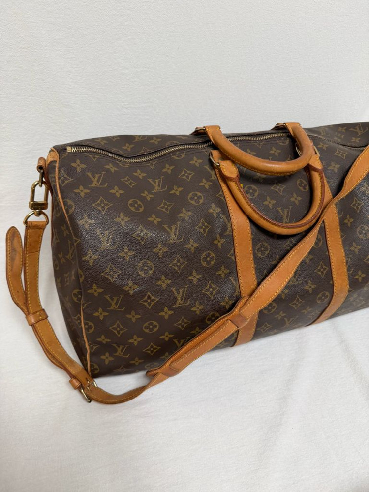 정품 루이비통 키폴 반둘리에 55 모노그램 여행가방 골프가방 보스턴백 이미지