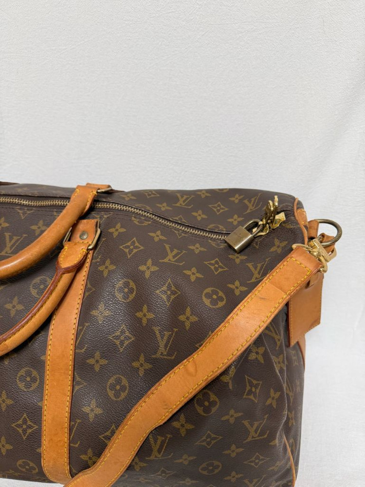 정품 루이비통 키폴 반둘리에 55 모노그램 여행가방 골프가방 보스턴백 이미지