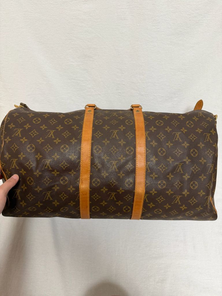 정품 루이비통 키폴 반둘리에 55 모노그램 여행가방 골프가방 보스턴백 이미지