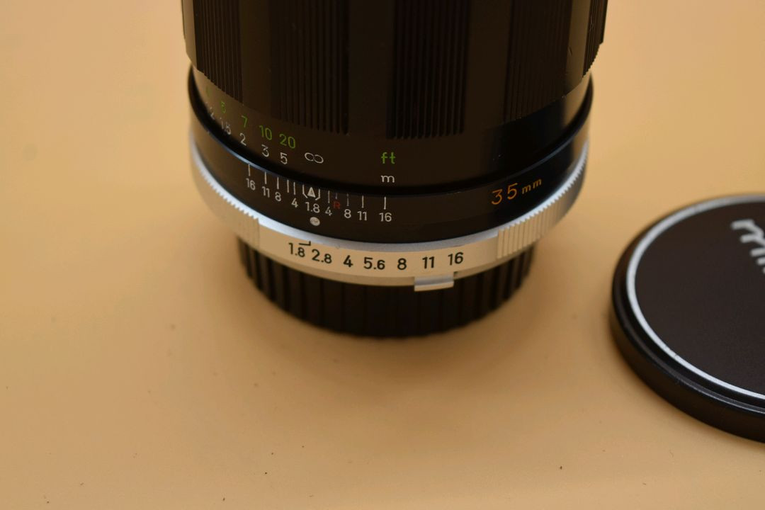 [수동렌즈] MINOLTA MC HH 35MM F1.8 FOR MD/MC 이미지