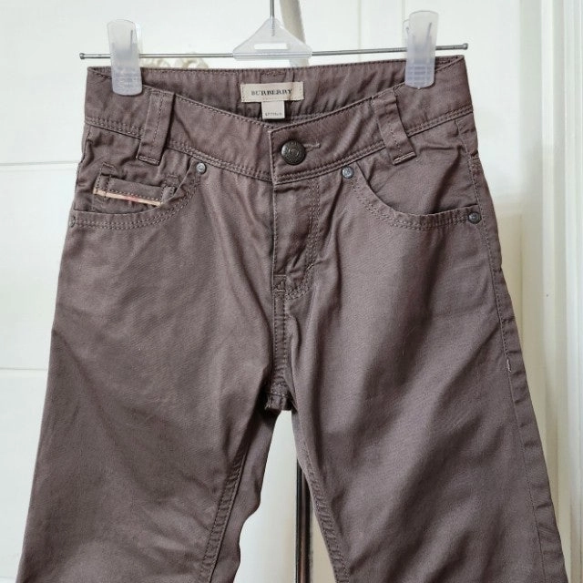 120호 (6y) 116cm 버버리 키즈 면바지 이미지
