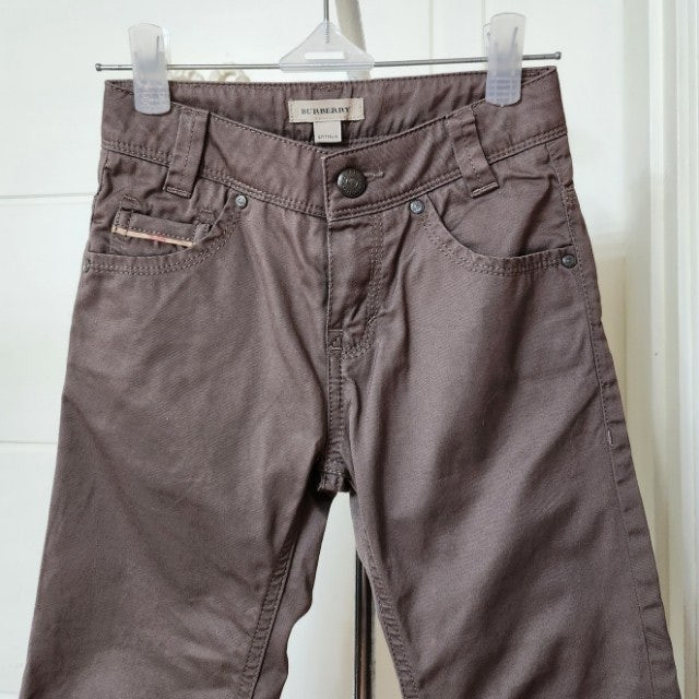 120호 (6y) 116cm 버버리 키즈 면바지 이미지