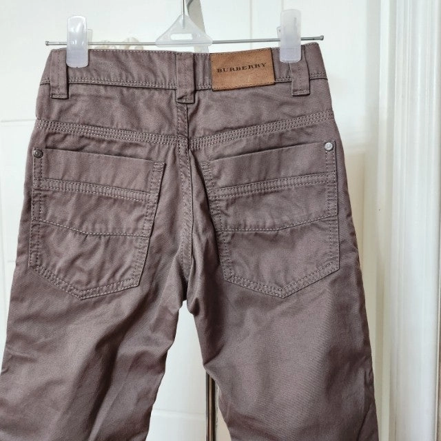 120호 (6y) 116cm 버버리 키즈 면바지 이미지