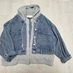 데님후드집업자켓 free 이미지