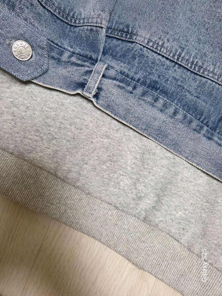 데님후드집업자켓 free 이미지