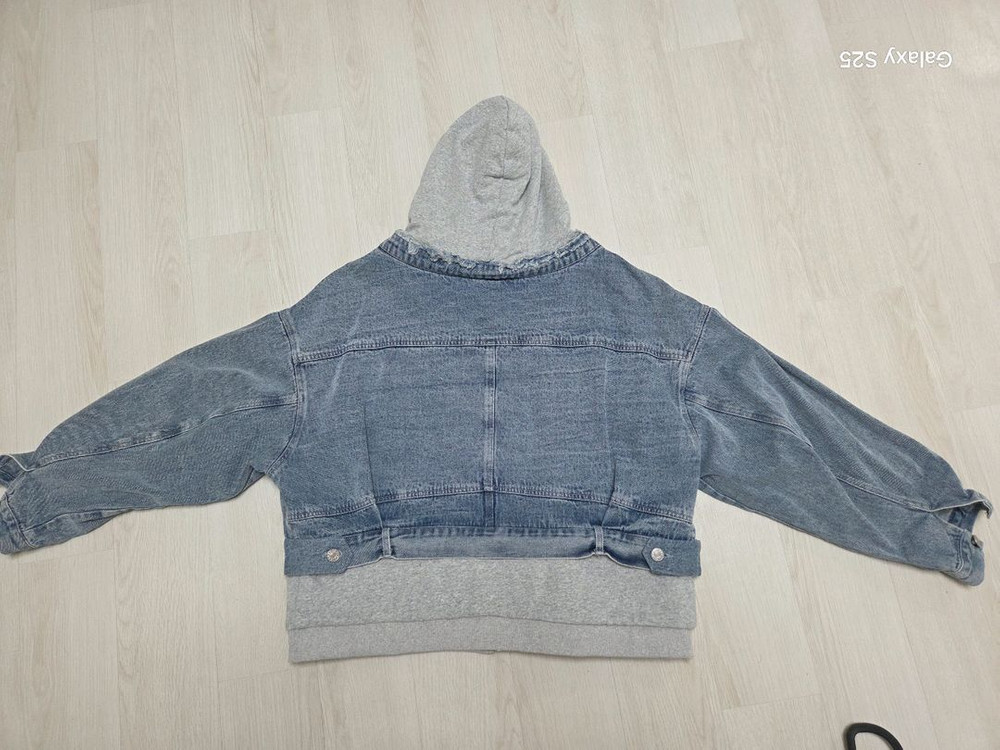 데님후드집업자켓 free 이미지