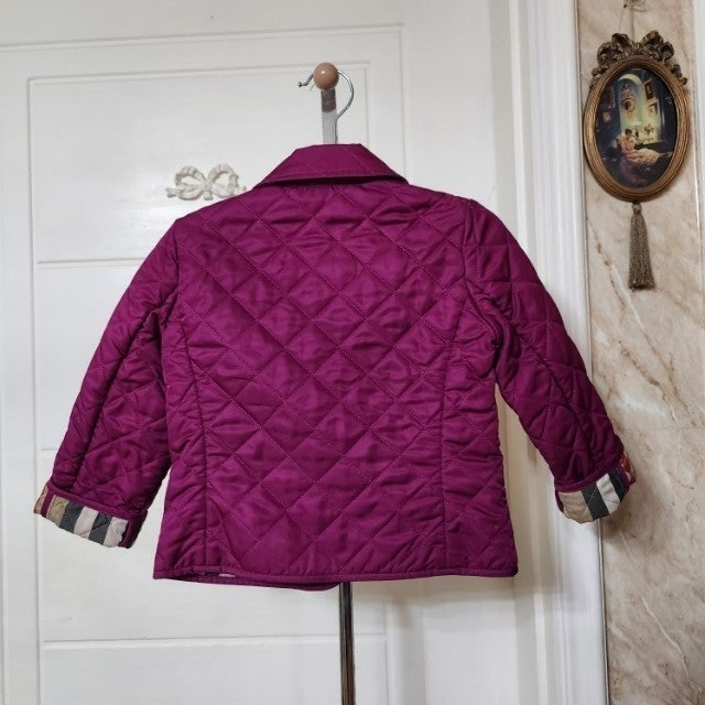 새상품급. 90호 (24m) 버버리 키즈 퀼팅 누빔 자켓 / 칠드런 여아 몽클레어 구찌 펜디 디올 셀린느 이미지