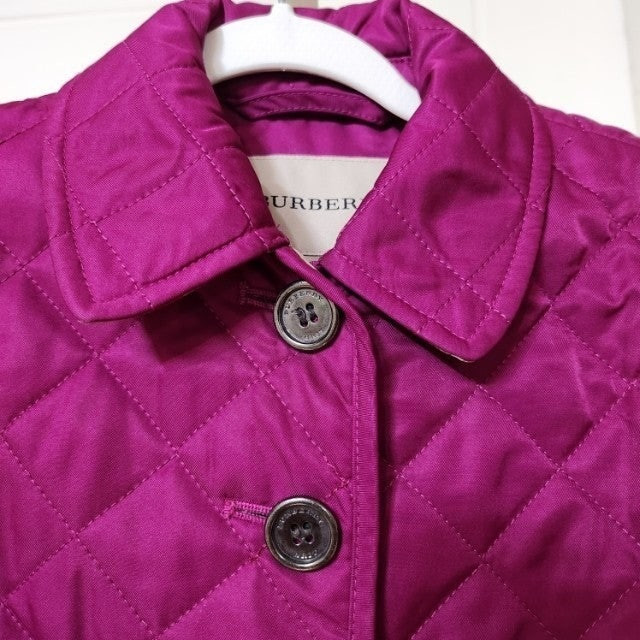 새상품급. 90호 (24m) 버버리 키즈 퀼팅 누빔 자켓 / 칠드런 여아 몽클레어 구찌 펜디 디올 셀린느 이미지
