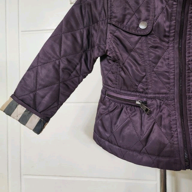 (100호) 3y 버버리칠드런 퀼팅 누빔 자켓 이미지