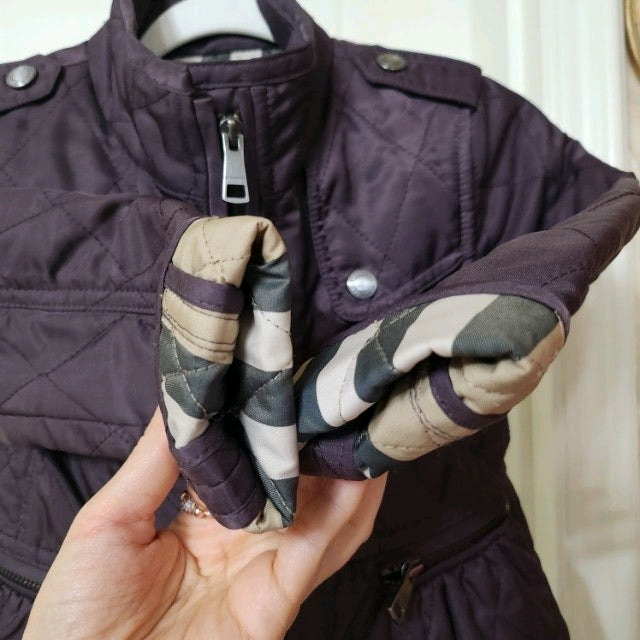 (100호) 3y 버버리칠드런 퀼팅 누빔 자켓 이미지