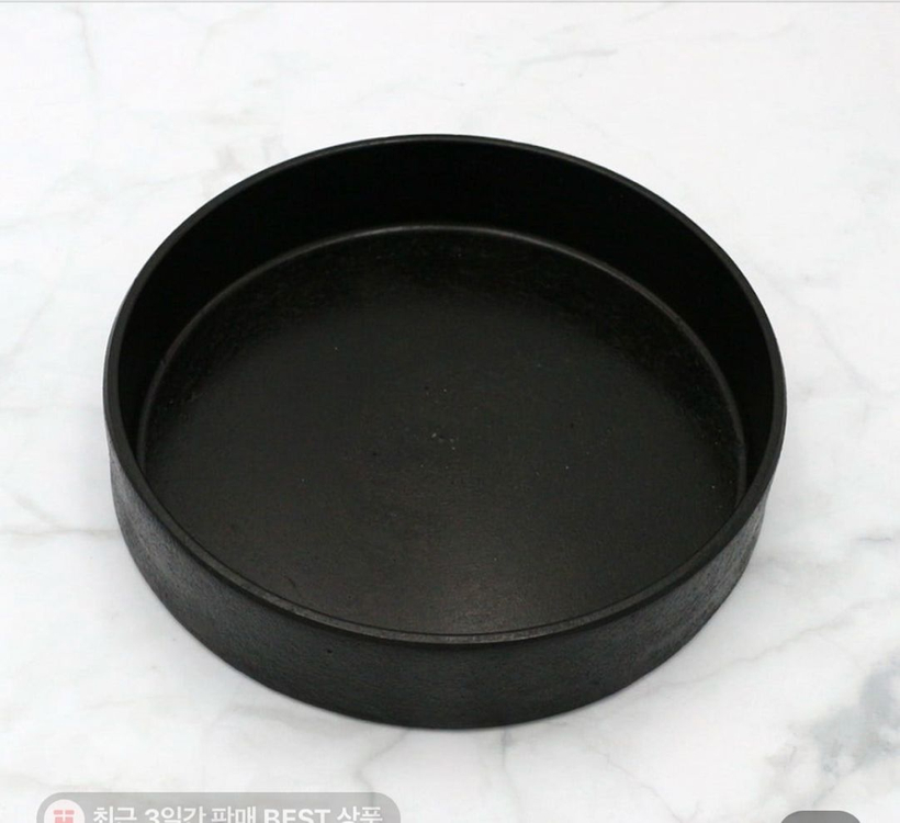 국내산 무쇠주물 길들인팬(세트구성) 판매 이미지