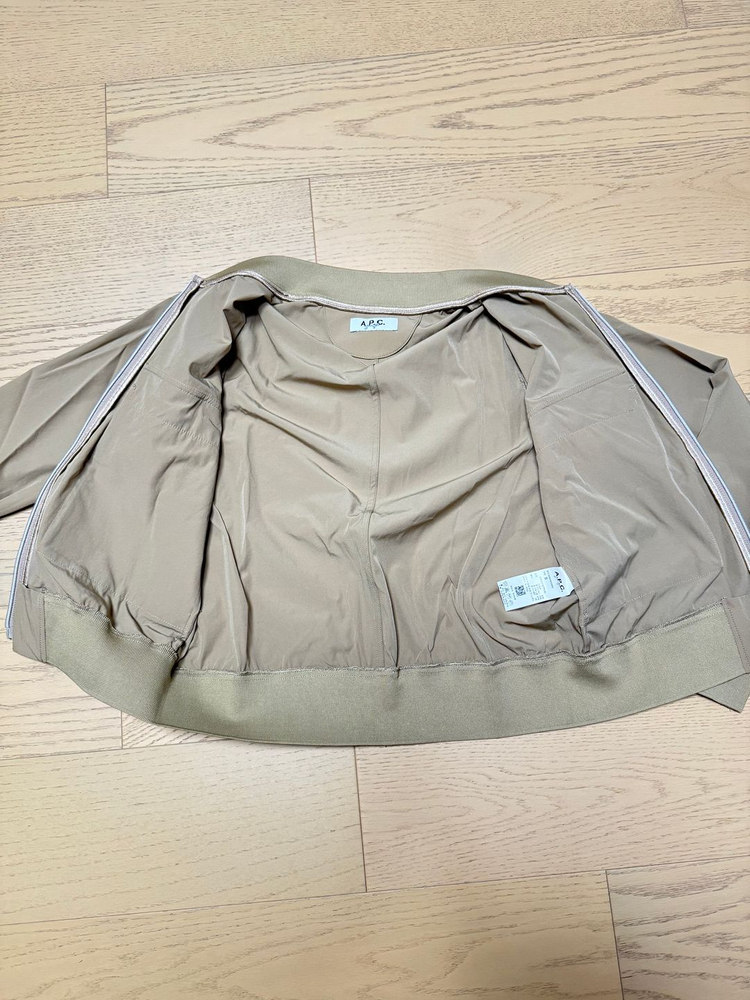 아페쎄골프 여성봄버 자켓 화이트,베이지 이미지