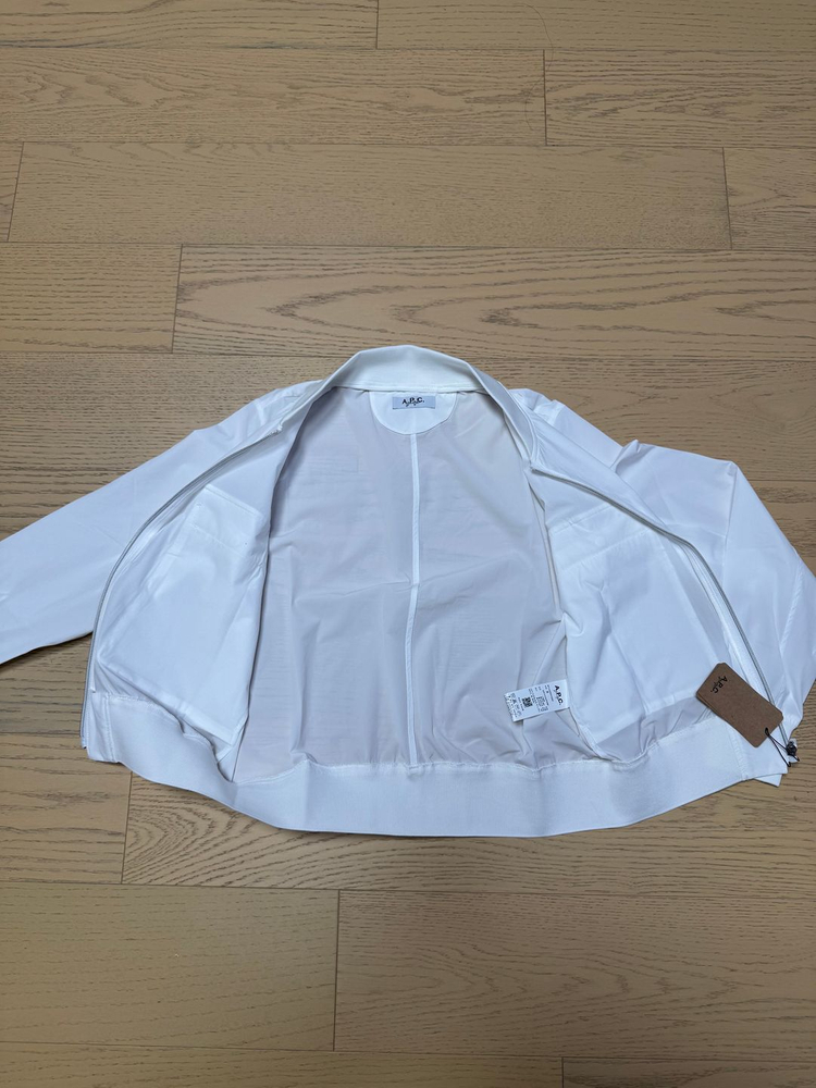 아페쎄골프 여성봄버 자켓 화이트,베이지 이미지