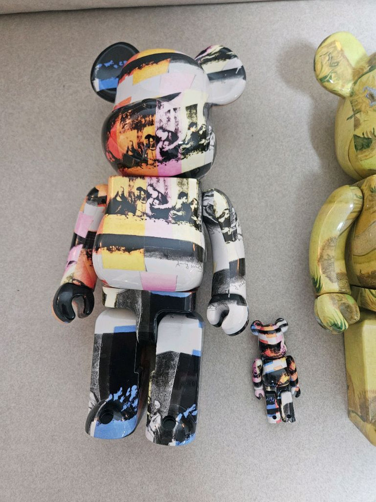 베어브릭 400 100세트 해바라기 최후의만찬 이미지