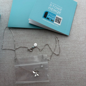 스톤헨지 러브듀엣 SA25A81U 실버 목걸이 새것 이미지