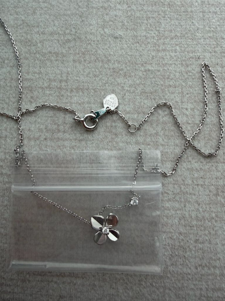 스톤헨지 러브듀엣 SA25A81U 실버 목걸이 새것 이미지