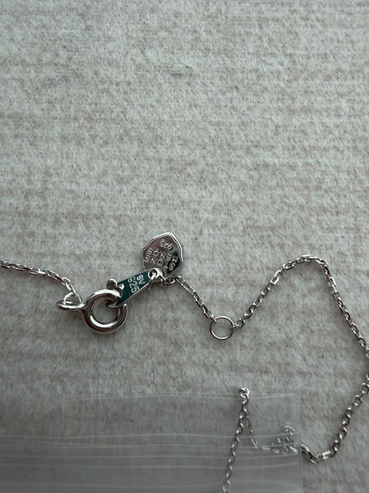 스톤헨지 러브듀엣 SA25A81U 실버 목걸이 새것 이미지