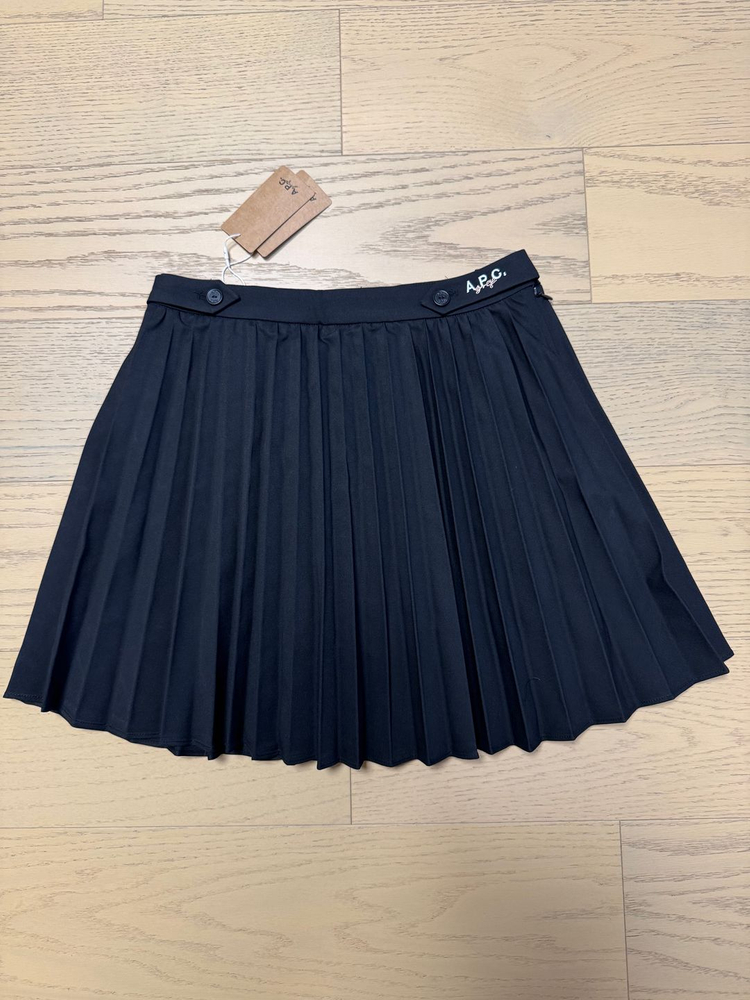 아페쎄골프 주름 스커트 블랙,그레이 이미지