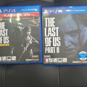 PS4 라스트 오브 어스 1,2편 같이 판매합니다 이미지