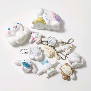 산리오 캐릭터즈 시나모롤 가챠 키링&피규어 일괄 판매 이미지