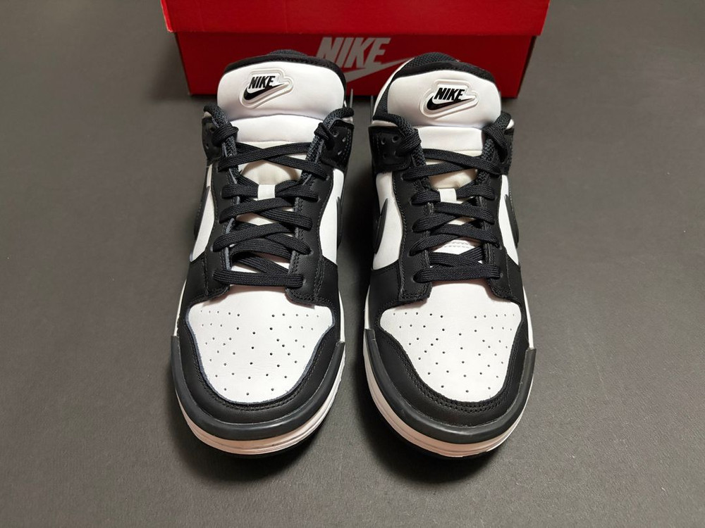 [280] 나이키 우먼스 덩크 로우 트위스트 블랙 앤 화이트 이미지