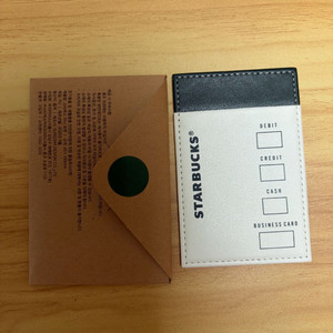 스타벅스 카드지갑 (새제품) 이미지