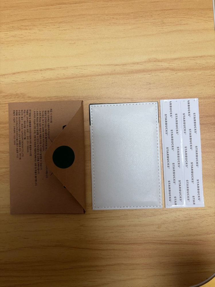 스타벅스 카드지갑 (새제품) 이미지