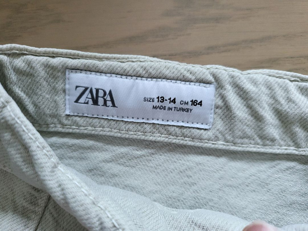 ZARAKIDS 데님 여아반바지(13~14세사이즈) 이미지