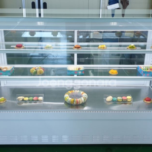 카페용 마카롱 샌드위치 케잌 베이커리 디저트 냉동냉장 쇼케이스 이미지