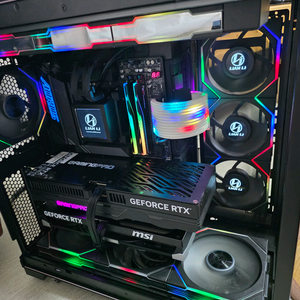 워크스테이션 9950x3d,128g램,2테라ssd,5070ti듀얼,x870e보드,1650w 이미지