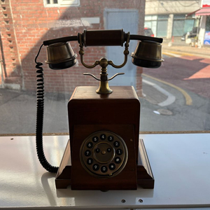 엔틱 전화기 이미지