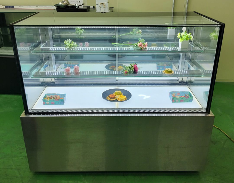 정육 숙성 반찬 케잌 베이커리 디저트 냉동냉장 쇼케이스 이미지