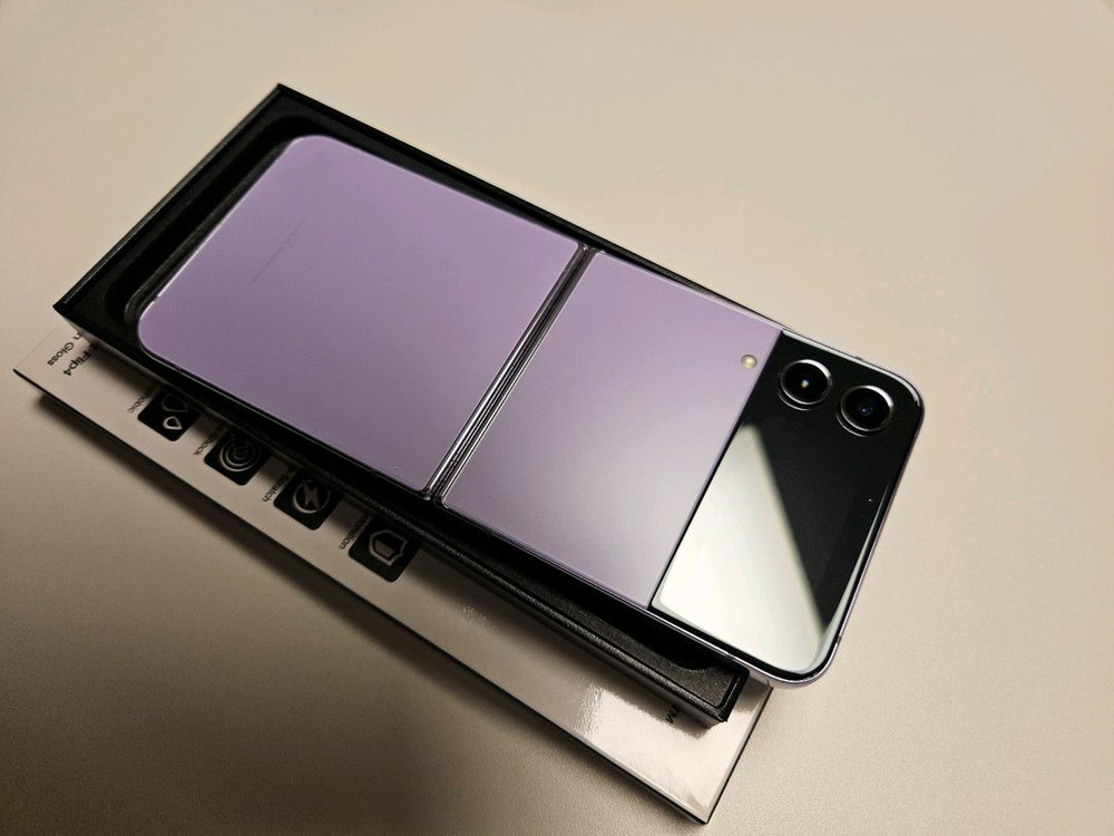 갤럭시 Z 플립4 퍼플 256GB 풀박스 (Z Flip4) 이미지