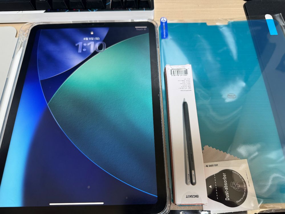 아이패드 에어4 스카이블루 wifi 64g(애플펜슬 2세대 포함) 이미지