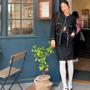 매니모어몽 열번째 에디션 트위드자켓스커트 세트 이미지