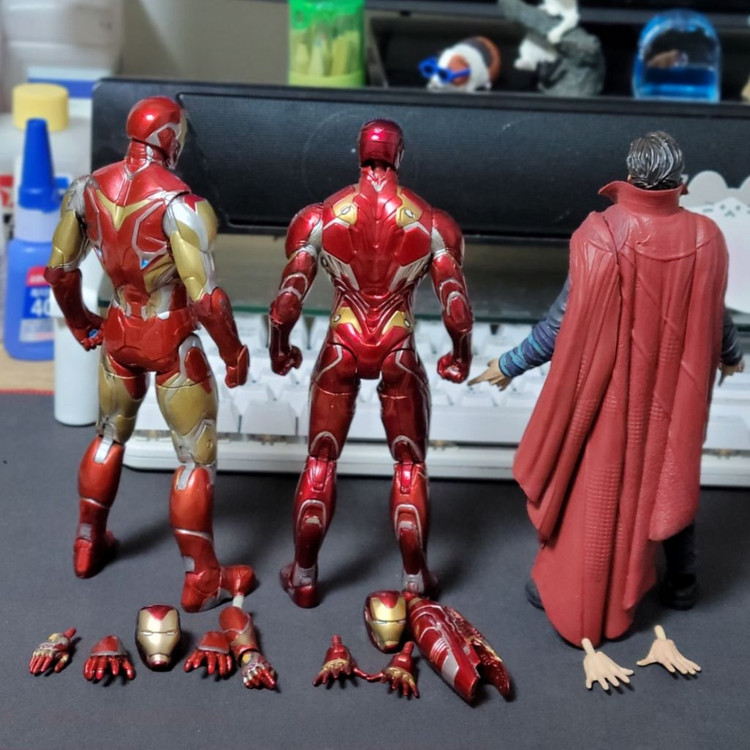 마블 셀렉트 아이언맨 마크50, 마크85, 닥트스트레인지 인피니티워 엔드게임 장난감 피규어 7인치 이미지