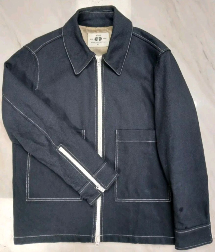 [새상품급 남여공용] BELIER 벨리에 네이비컬러 카라 자켓 M/3 사이즈 (에피로그 k2 코오롱스포츠) 이미지