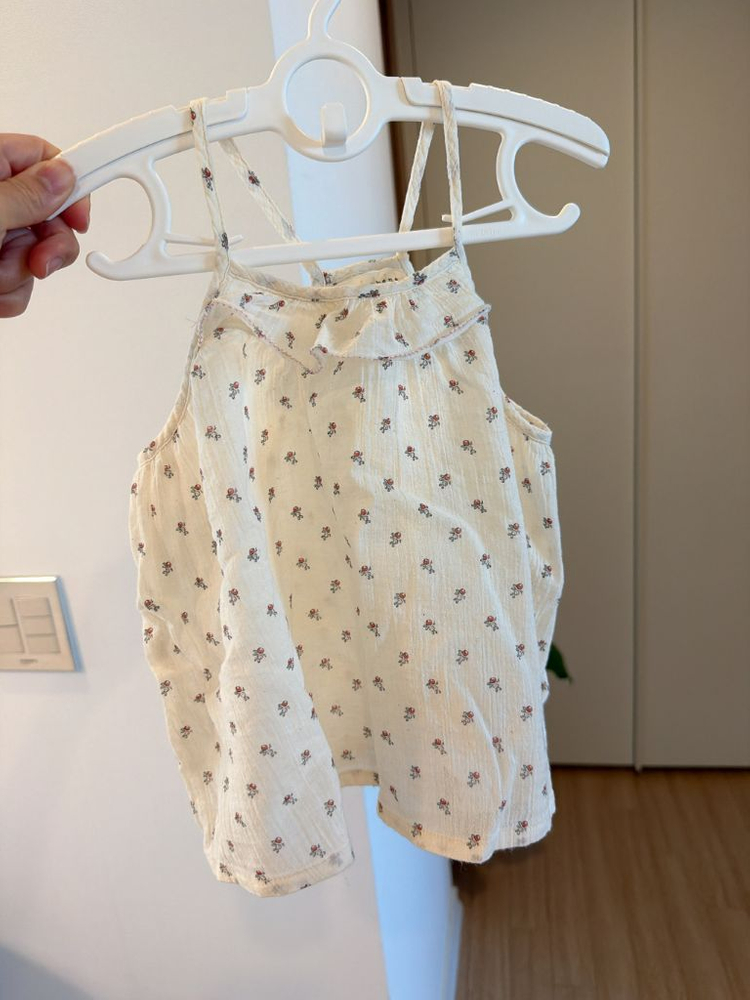 베네베네 Berryberry camisole twinset 베리베리 뷔스티에 블루머 상하세트 24개월 이미지