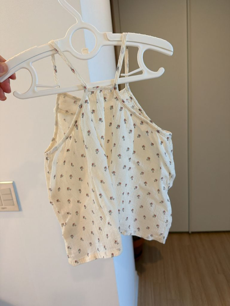 베네베네 Berryberry camisole twinset 베리베리 뷔스티에 블루머 상하세트 24개월 이미지