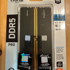 Crucial DDR5 Pro 32gb (16gb2게) 5600MHz 데스크탑 메모리 이미지