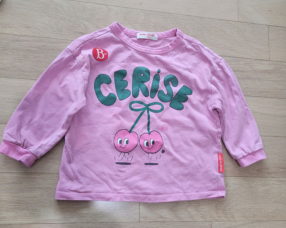 베베드피노 체리 베네통 치마 상하복 100사이즈 일괄 이미지