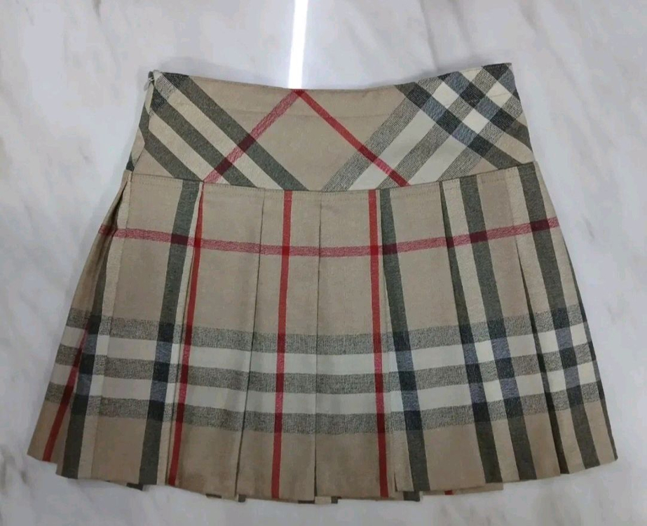 [정품] 버버리 노바체크 미니 스커트 치마 10Y 사이즈 (루이비통 샤넬 구찌 펜디 프라다 디올 에르메스) 이미지