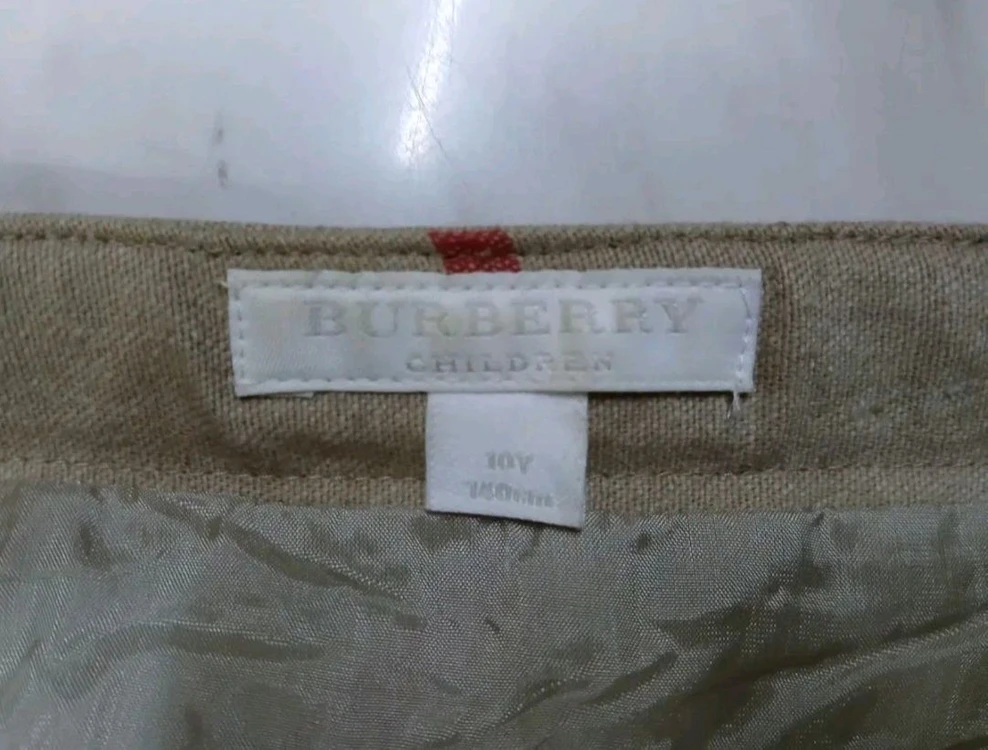 [정품] 버버리 노바체크 미니 스커트 치마 10Y 사이즈 (루이비통 샤넬 구찌 펜디 프라다 디올 에르메스) 이미지