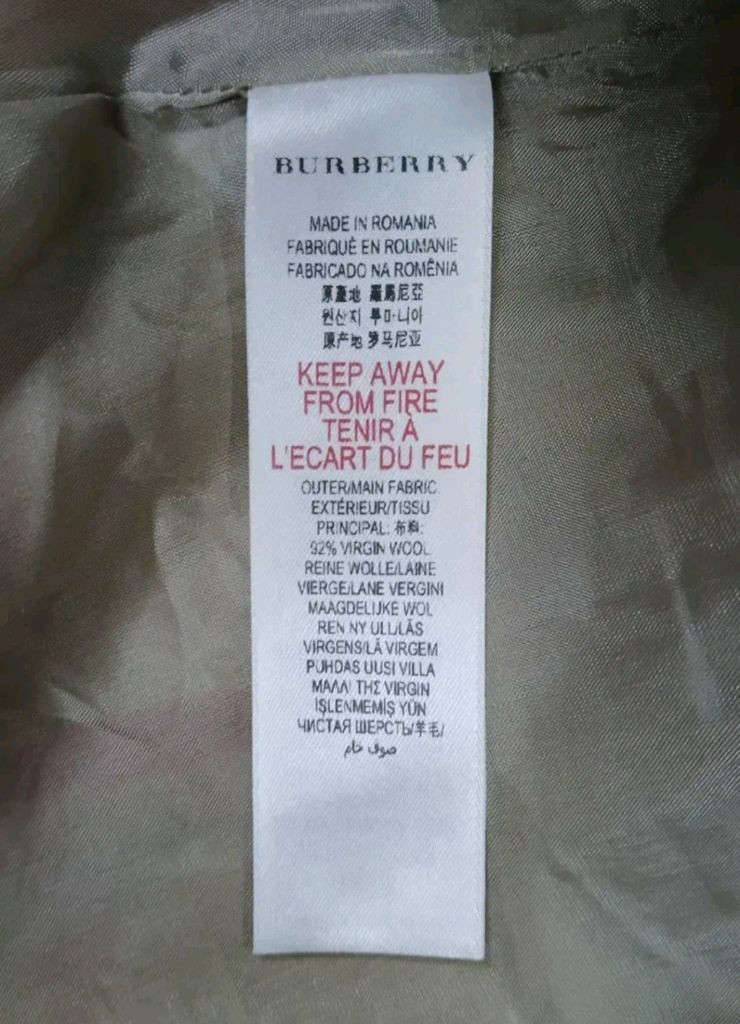 [정품] 버버리 노바체크 미니 스커트 치마 10Y 사이즈 (루이비통 샤넬 구찌 펜디 프라다 디올 에르메스) 이미지