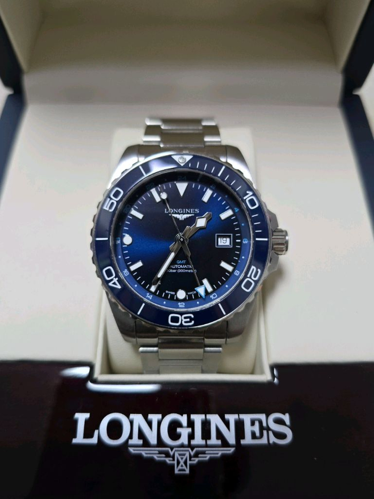 론진 하이드로 콘퀘스트 GMT L3.890.4.96.6 이미지