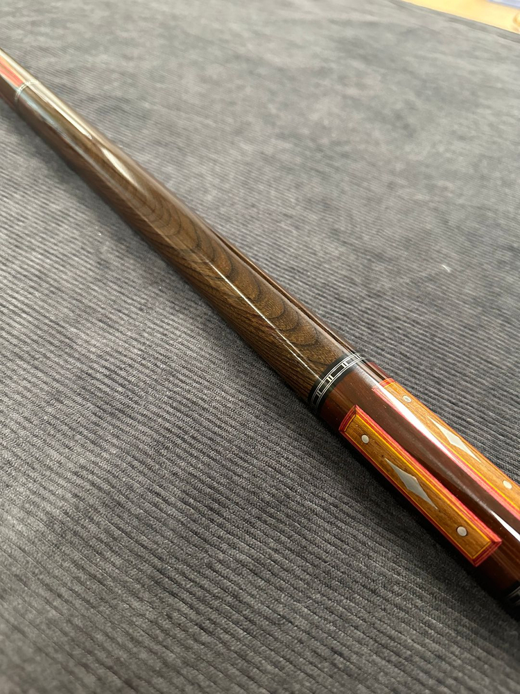 미츠이가와 죠몬 홍목 4검 하기 당구 큐 이미지