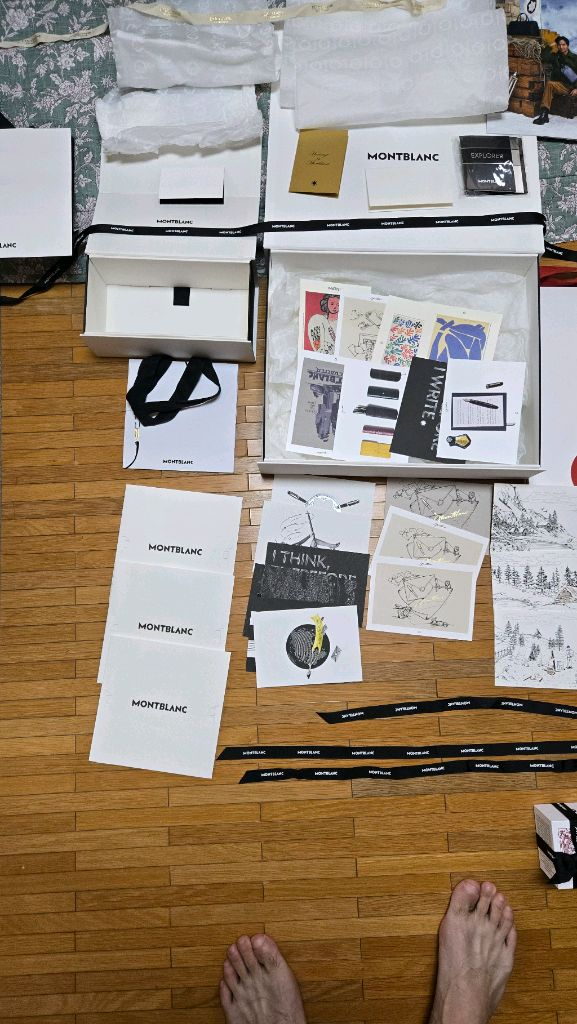 몽블랑 캘리그라피 무지 노트 조디악 말띠 레드 게츠비 그린 스타워커그린 엘릭서퍼퓸 오렌지 만년필잉크 판매합니다 이미지