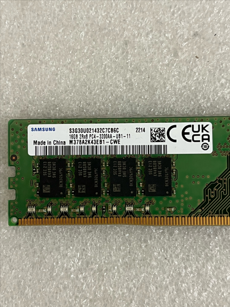 ddr4 삼성-3200 16g 1개 처분 (택포함) 이미지